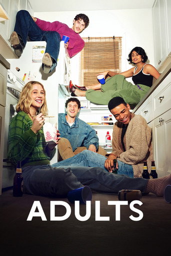 Series poster for Adults (2025)