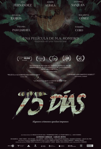 Series poster for 75 Dias (2022)