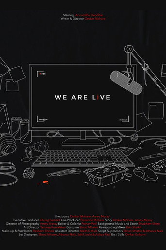 Movie poster for We Are Live