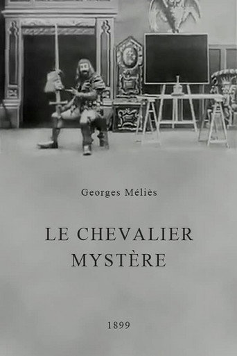 Movie poster for The Mysterious Knight (1899)