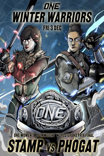 Movie poster for One Championship Winter Warriors (2021)