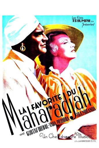 Movie poster for The Love of the Maharaja (1936)