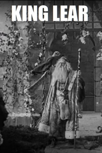 Movie poster for King Lear (1909)