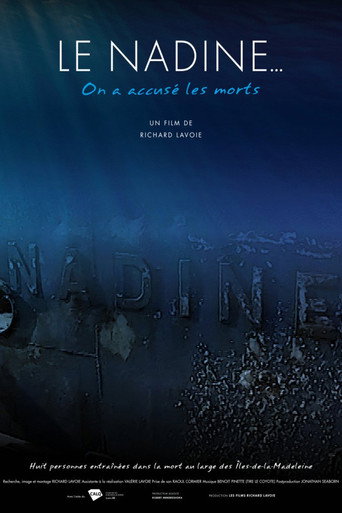 Movie poster for The Nadine... they accused the dead (2020)