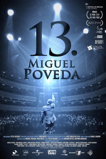 Movie poster for 13. Miguel Poveda (2015)