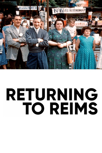 Movie poster for Returning to Reims (2022)
