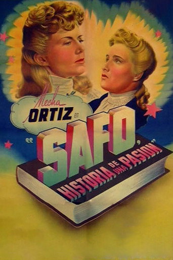 Movie poster for Safo, historia de una pasión (1943)