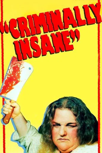 Movie poster for Criminally Insane (1975)