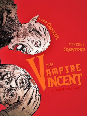 Movie poster for The Vampire, Vincent (2020)