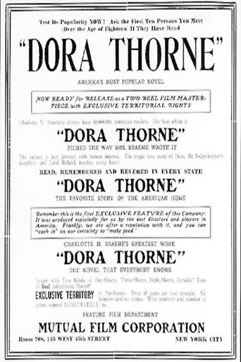 Movie poster for Dora Thorne (1912)