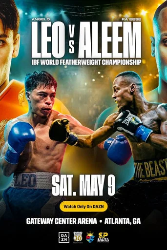 Movie poster for Angelo Leo vs. Ra’eese Aleem (2026)