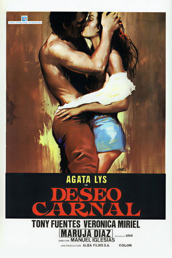 Deseo carnal poster