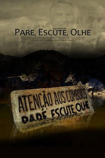 Movie poster for Pare, Escute, Olhe (2009)