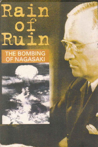 Movie poster for Rain of Ruin: The Bombing of Nagasaki (1995)