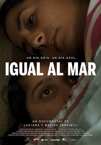 Movie poster for A gray day, a blue day, just like the sea (2012)
