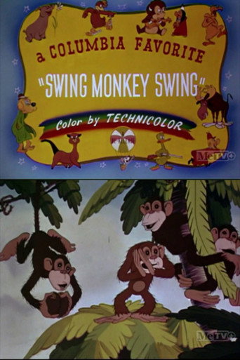 Movie poster for Swing, Monkey, Swing (1937)