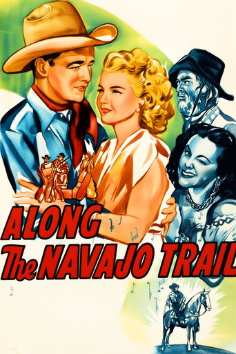 Movie poster for Along the Navajo Trail (1945)