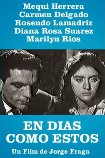 Movie poster for En días como estos (1964)