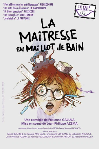 Movie poster for La maîtresse en maillot de bain (2012)