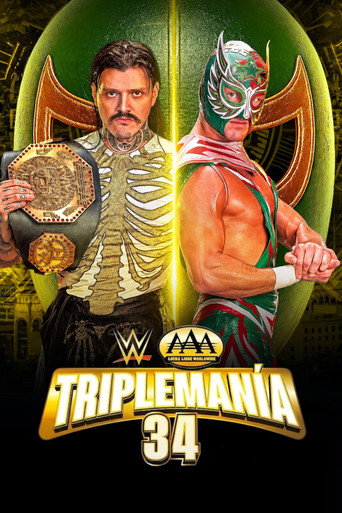 Movie poster for AAA Triplemanía 34 - Sunday (2026)