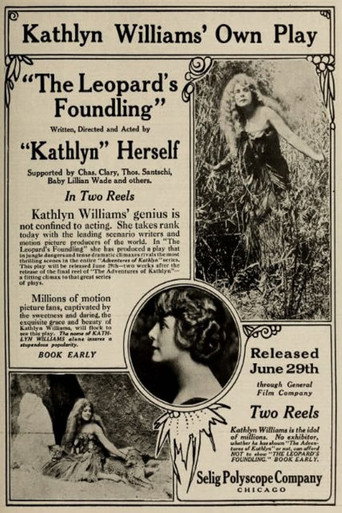 Movie poster for The Leopard's Foundling (1914)