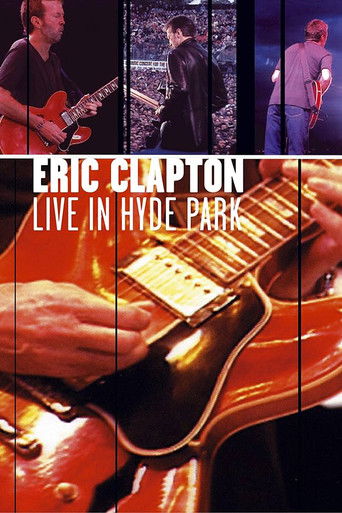 Eric Clapton - Live in Hyde Park poster