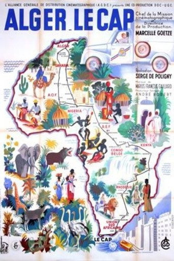 Movie poster for Algiers - Cape Town (1953)