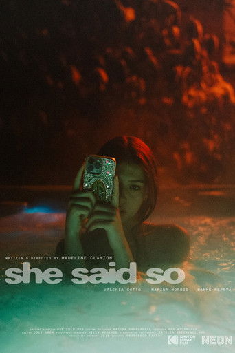 She Said So poster