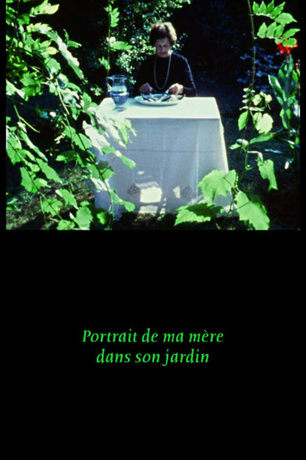 Movie poster for Portrait of My Mother in Her Garden (1981)