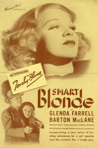 Movie poster for Smart Blonde (1937)