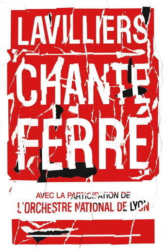 Movie poster for Lavilliers chante Ferré (2009)