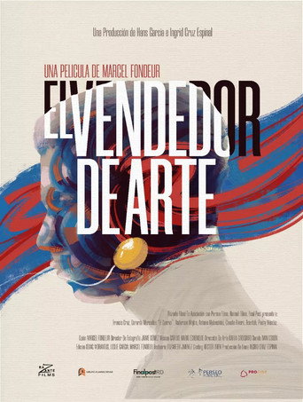 El vendedor de arte poster