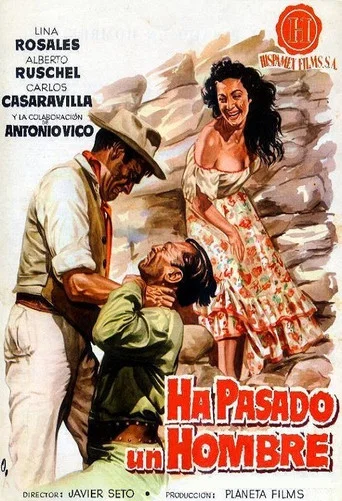 Movie poster for Ha pasado un hombre (1956)