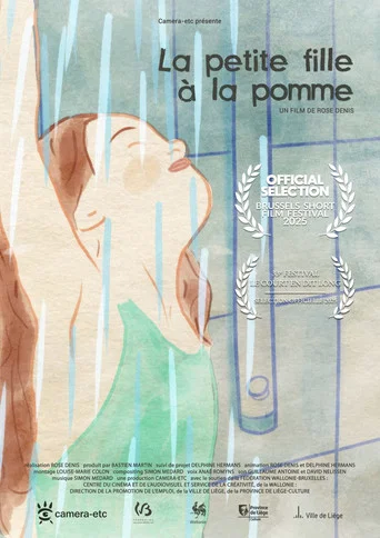 Movie poster for La petite fille à la pomme (2024)