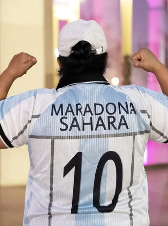 Movie poster for Maradona of the Sahara (2023)