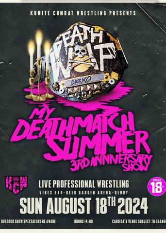 Movie poster for KCW: My Deathmatch Summer (2024)