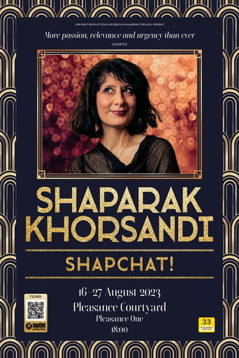 Movie poster for Shaparak Khorsandi: Shapchat! (2023)
