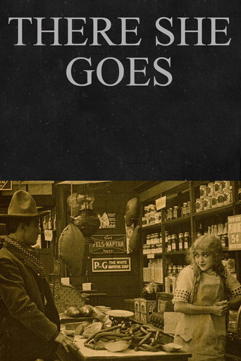Movie poster for There She Goes (1913)