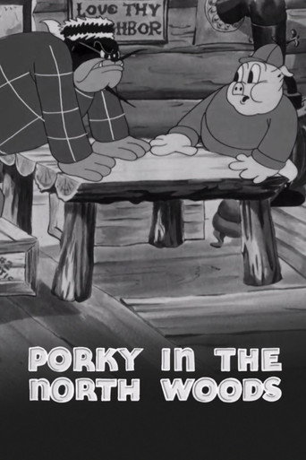 Movie poster for Porky in the North Woods (1936)