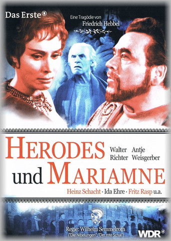Herodes und Mariamne poster