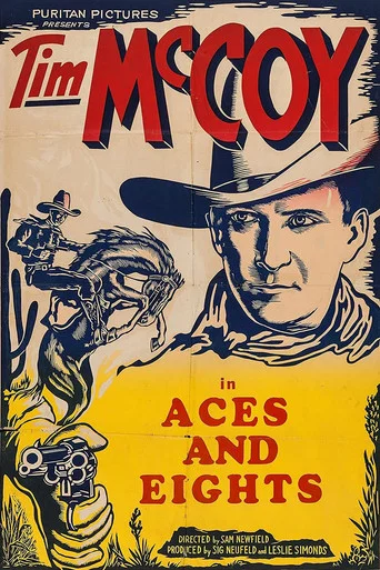 Movie poster for Aces and Eights (1936)