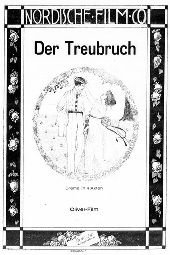 Movie poster for Der Treubruch (1918)