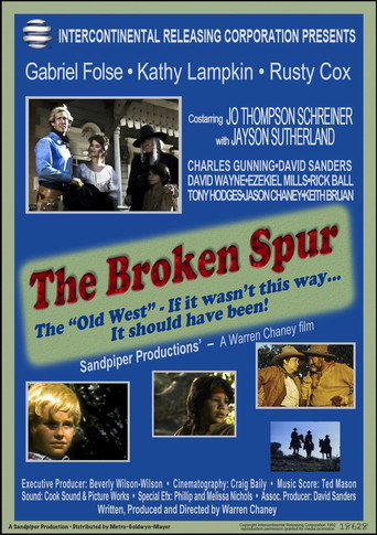 Movie poster for The Broken Spur (1992)