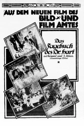 Movie poster for The Diary of Dr. Hart (1918)