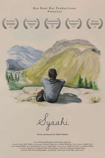 Syaahi poster
