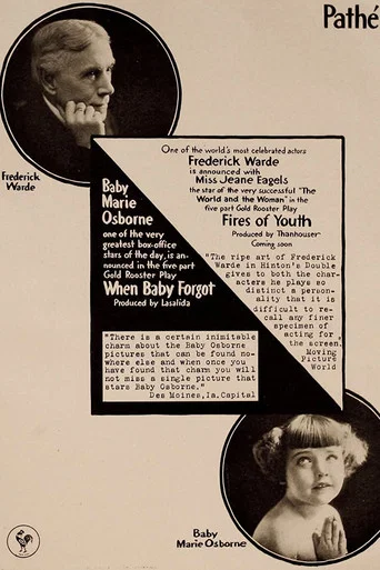 Movie poster for The Fires of Youth (1917)