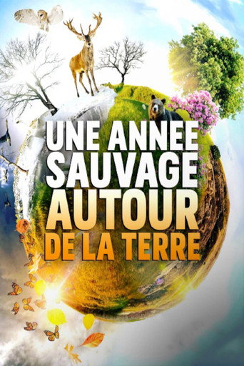 Series poster for Une année sauvage autour de la Terre (2020)