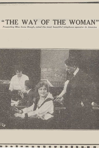 Movie poster for The Way of the Woman (1914)