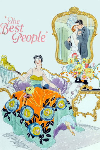 Movie poster for The Best People (1925)