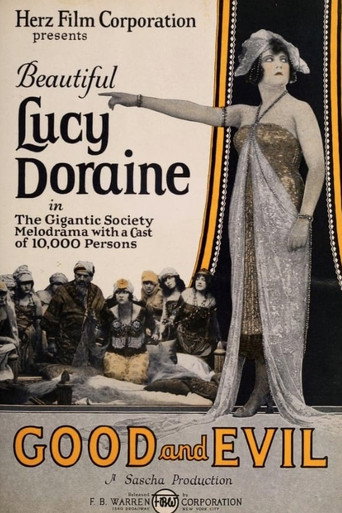 Movie poster for Good and Evil (1921)